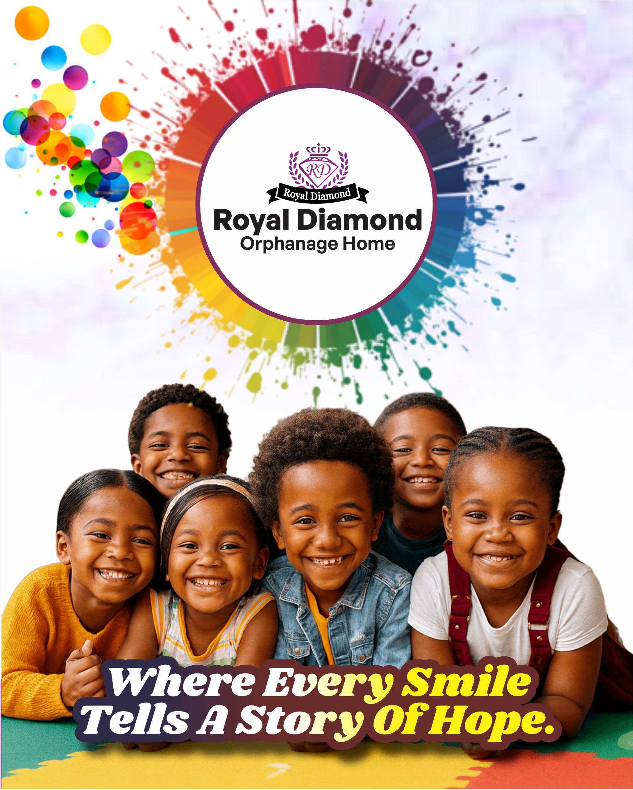 Children at Royal Diamond Orphanage